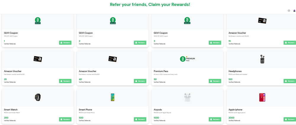 referral rewards