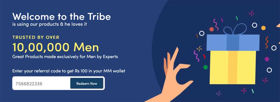 man matters referral code redeem