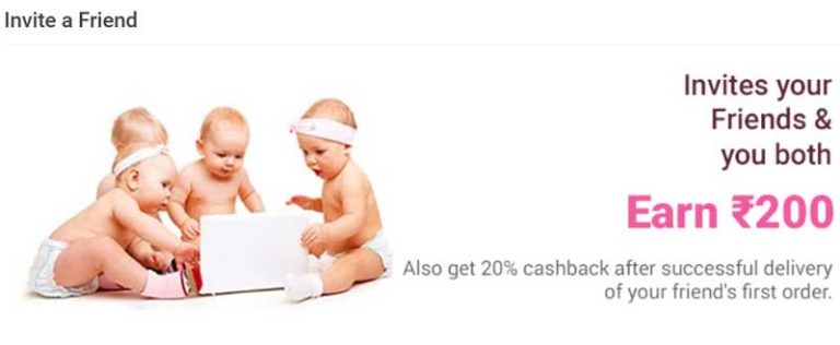 firstcry refer and earn , firstcry referral code , firstcry first time user coupon